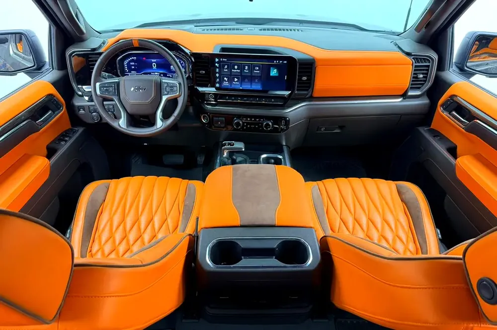 2024 Chevrolet Silverado Trail Boss Z71 Shaheen Edition, 2028 Chevrolet Warranty, Very Low Km, GCC - Image 14
