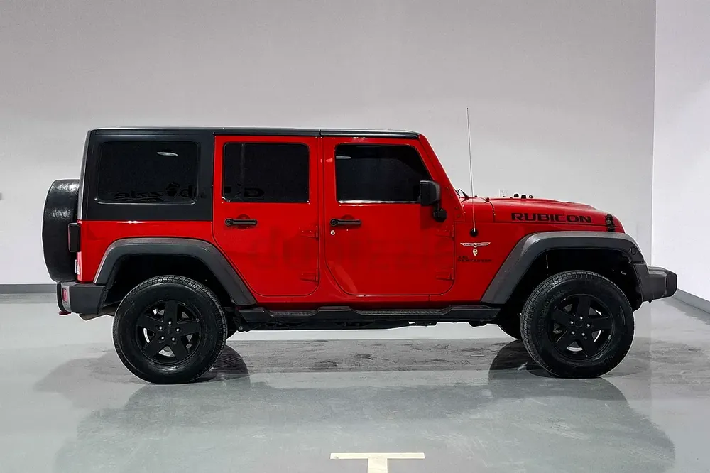 AED 3084/month | 2015 Jeep Wrangler Unlimited  | GCC Specs | Ref#445824 - Image 4