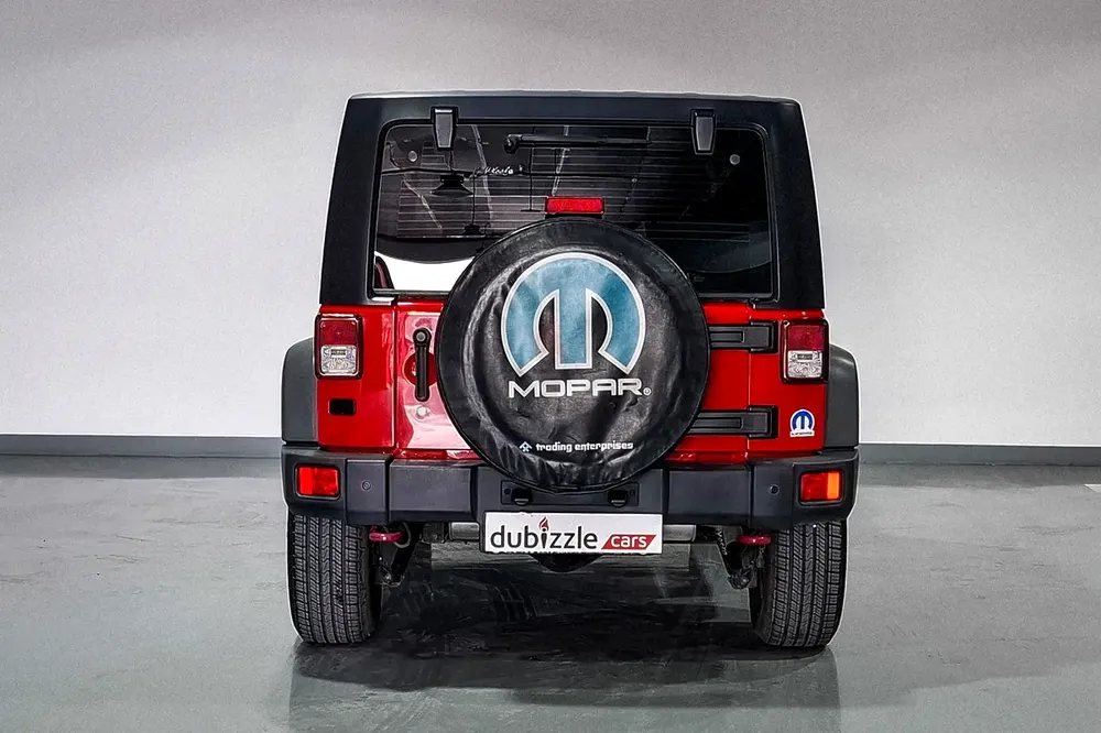 AED 3084/month | 2015 Jeep Wrangler Unlimited  | GCC Specs | Ref#445824 - Image 7