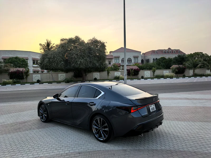LEXUS IS350 F SPORT PACKAGE 2022 VERY LOW K.M ONLY 16000 FULL OPTION GCC - Image 13