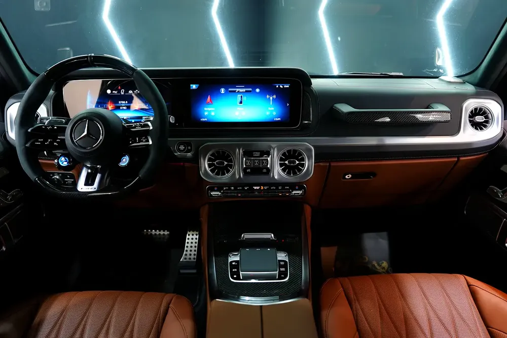 2025 Mercedes-Benz G63 AMG Double Night Package, A22 Suspension, Carbon Pack, Gargash Warr + Serv!! - Image 5