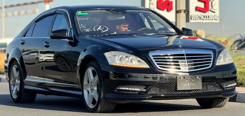 BENZ S 550L | 2012 | ONLY : 83647 KM | JAPAN IMPORT | CLEAN TITLE - Image 4