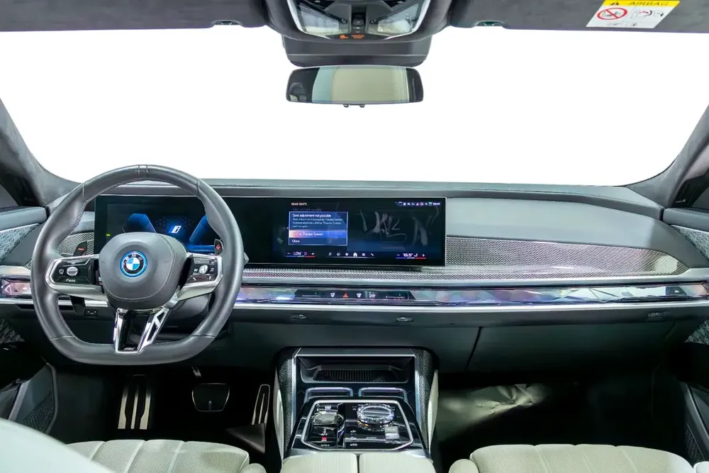 BMW M760E-Frozen Black Matt-Special Order-High Specifications-M Sports Package-Rear Executive Lounge - Image 10