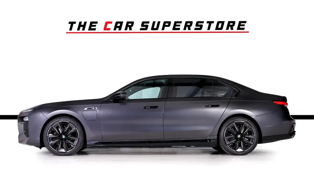 BMW M760E-Frozen Black Matt-Special Order-High Specifications-M Sports Package-Rear Executive Lounge - Image 5