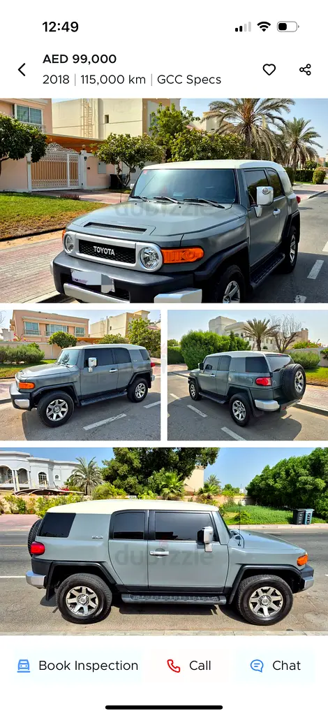Toyota FJ Cruiser GXR 2018 | GCC Specs | Excellent Condition - Image 7