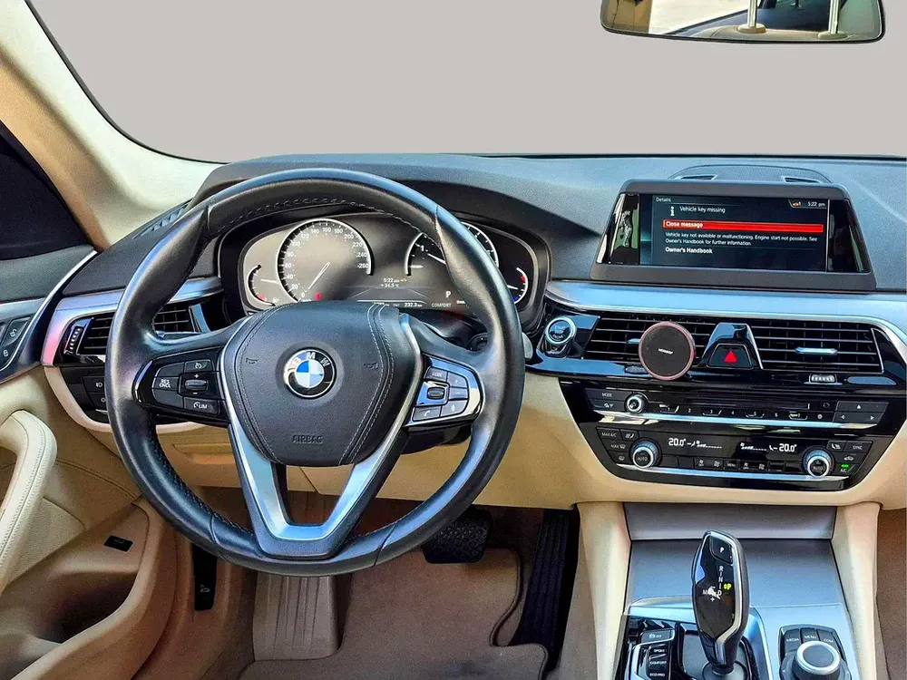 AED 1368/month | 2020 BMW 5-Series 520i | GCC Specs | Ref#456113 - Image 10