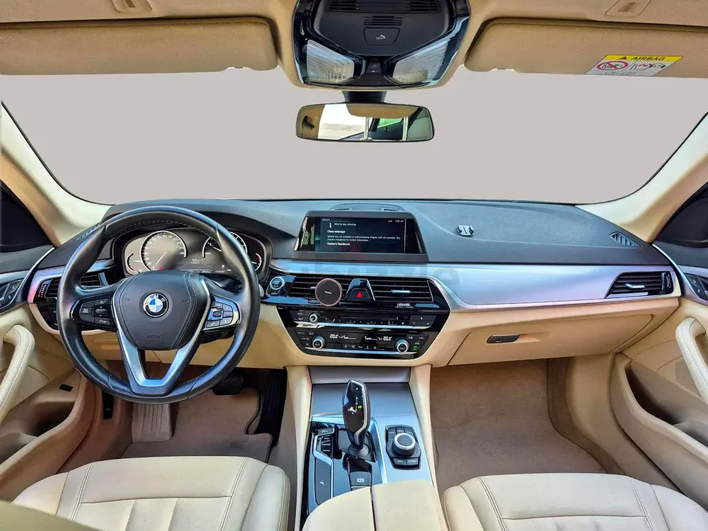 AED 1368/month | 2020 BMW 5-Series 520i | GCC Specs | Ref#456113 - Image 9