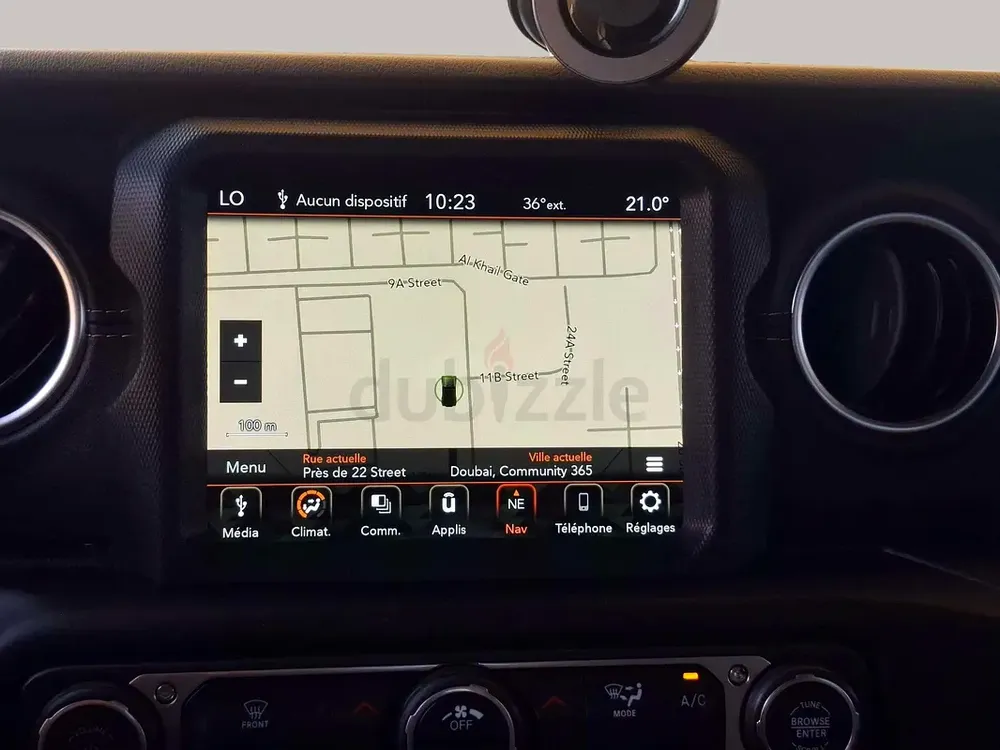 AED 2052/month | 2021 Jeep Wrangler Unlimited Sahara | GCC Specs | Ref#254125 - Image 13