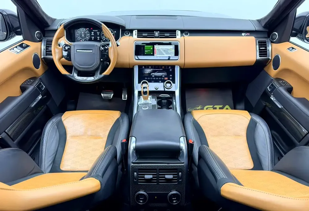 2022 Range Rover Sport SVR, 2027 RR Warranty + Service Pack, Full RR Service History, GCC - Image 13