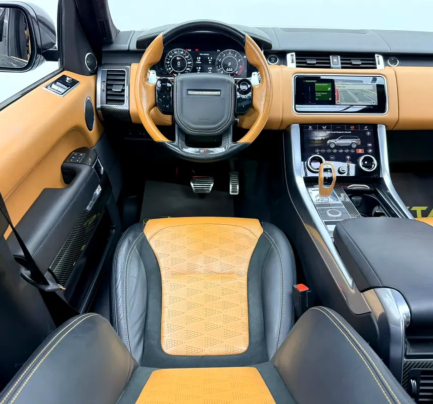 2022 Range Rover Sport SVR, 2027 RR Warranty + Service Pack, Full RR Service History, GCC - Image 14