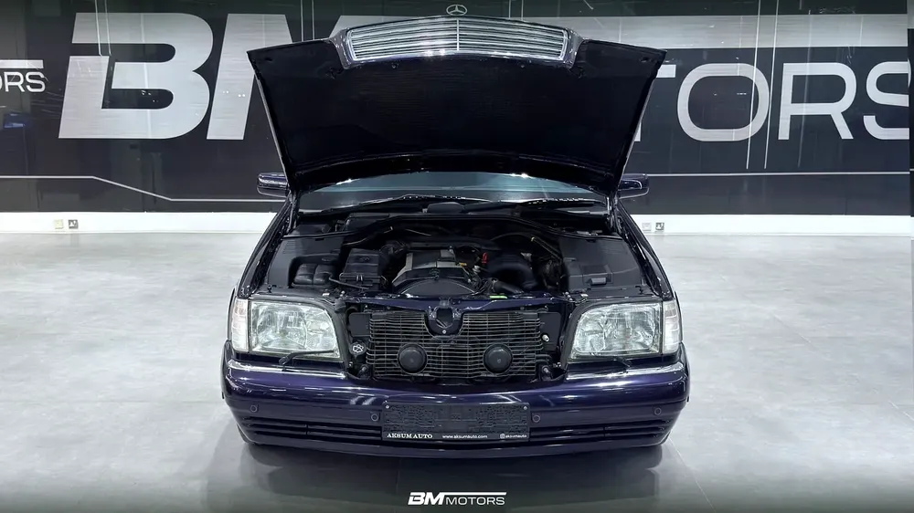 1998 Mercedes-Benz S320 Long (W140) | GCC Specs | Classic Luxury - Image 10
