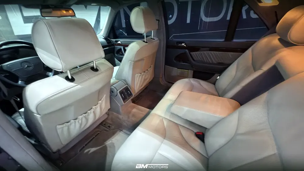 1998 Mercedes-Benz S320 Long (W140) | GCC Specs | Classic Luxury - Image 17