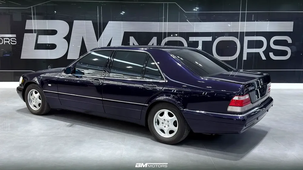 1998 Mercedes-Benz S320 Long (W140) | GCC Specs | Classic Luxury - Image 7