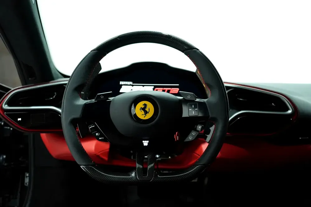 2023 Ferrari 296 GTB | 830 HP Hybrid Supercar | Brand New – 185 KM | GCC Al Tayer Warranty  Service - Image 10
