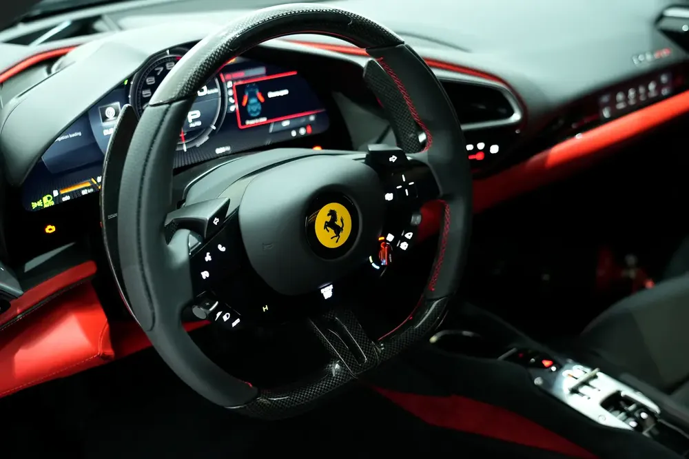 2023 Ferrari 296 GTB | 830 HP Hybrid Supercar | Brand New – 185 KM | GCC Al Tayer Warranty  Service - Image 12