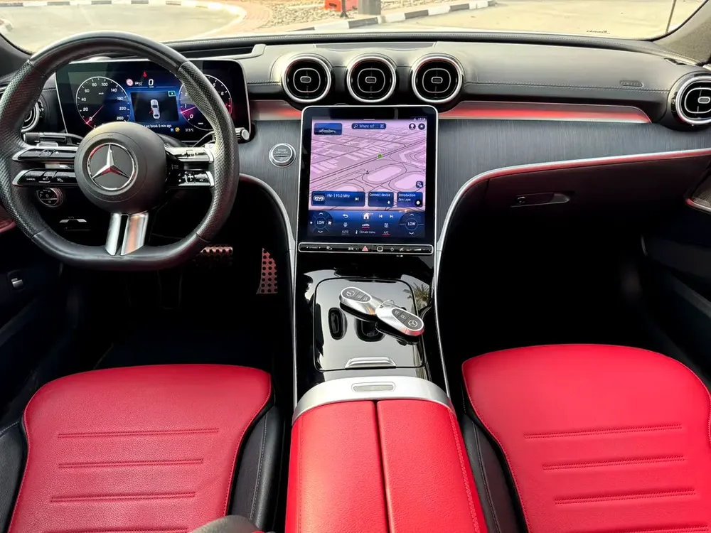 2024 Mercedes-Benz C-Class C200 | GCC Specs | Mint Condition - Image 9
