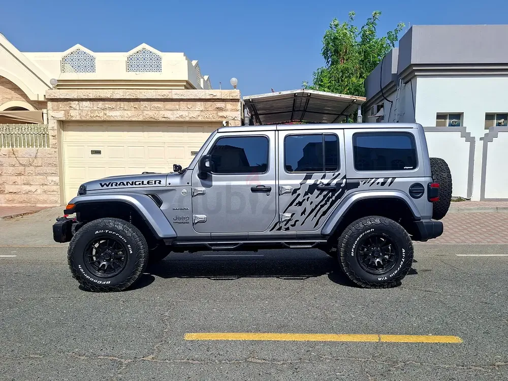 AED 1657/month | 2020 Jeep Wrangler Unlimited Sahara | GCC Specs | Ref#421108 - Image 4