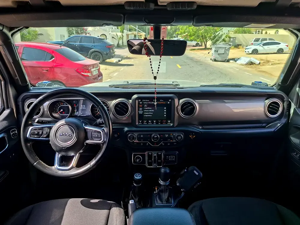 AED 1657/month | 2020 Jeep Wrangler Unlimited Sahara | GCC Specs | Ref#421108 - Image 8