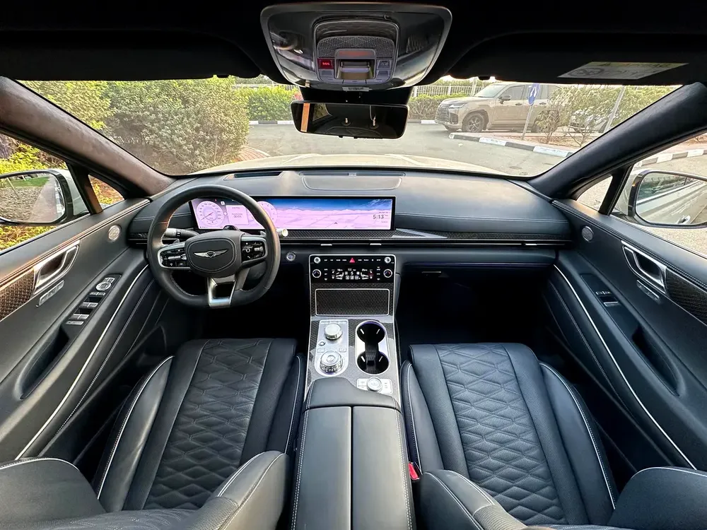 GENESIS GV80 COUPE 2024 3.5L UNDER WARRANTY AND CONTRACT SERVICE LIKE BRAND NEW - Image 9