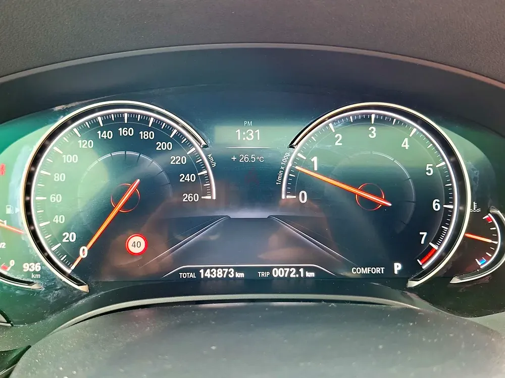 AED 1064/month | 2019 BMW 5-Series 520i | GCC Specs | Ref#438698 - Image 16