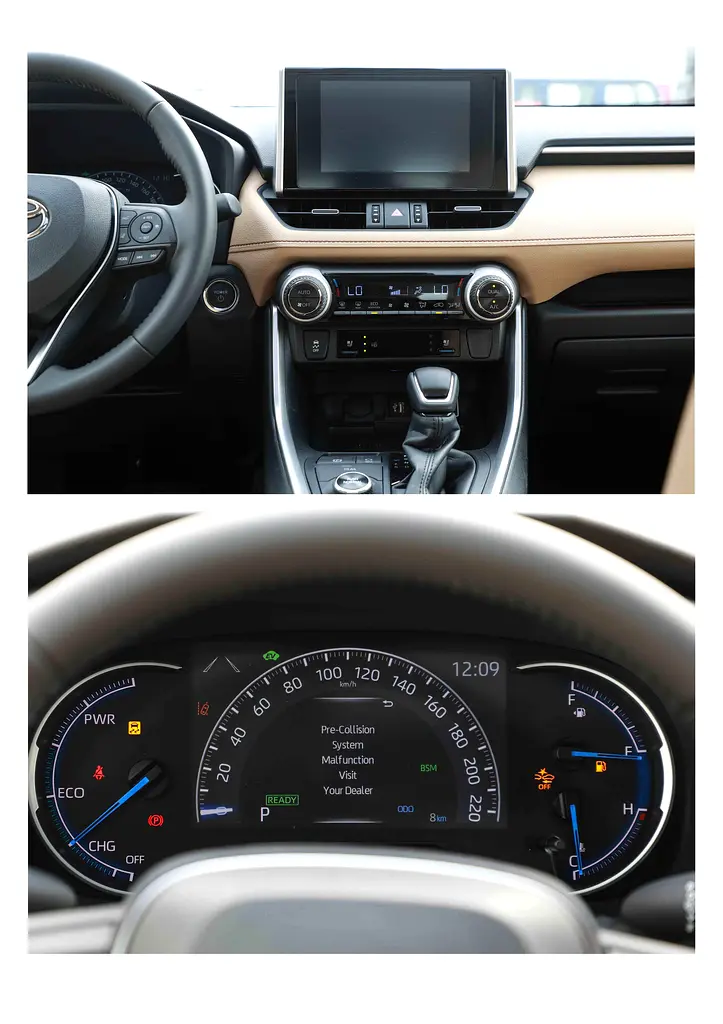Toyota RAV4 2.5L 2025 Hybrid GCC Black Inside Beige (Export Only) - Image 10