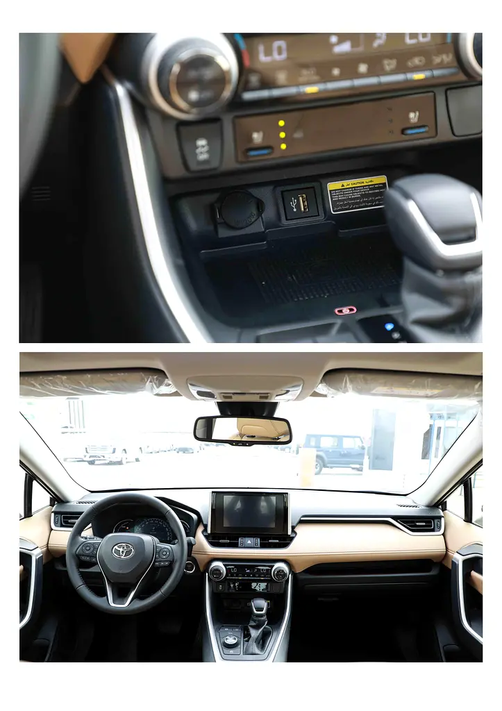 Toyota RAV4 2.5L 2025 Hybrid GCC Black Inside Beige (Export Only) - Image 11