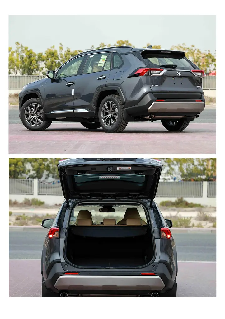 Toyota RAV4 2.5L 2025 Hybrid GCC Black Inside Beige (Export Only) - Image 4