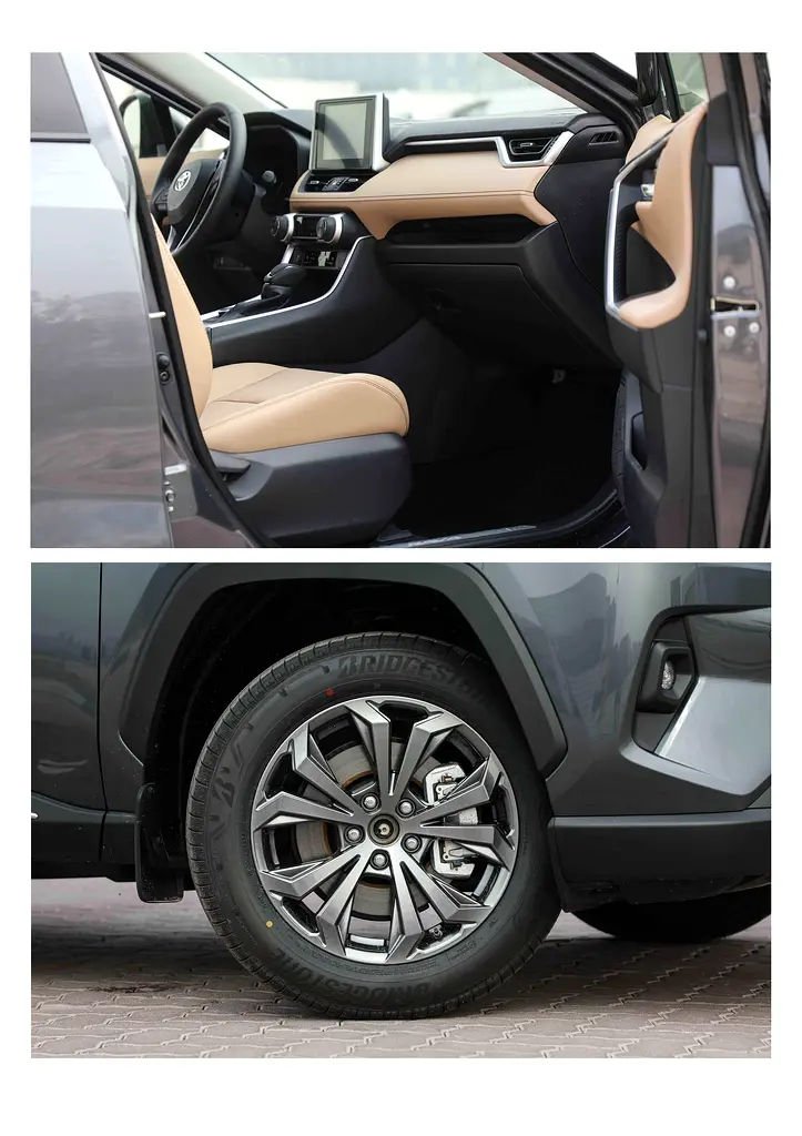 Toyota RAV4 2.5L 2025 Hybrid GCC Black Inside Beige (Export Only) - Image 5