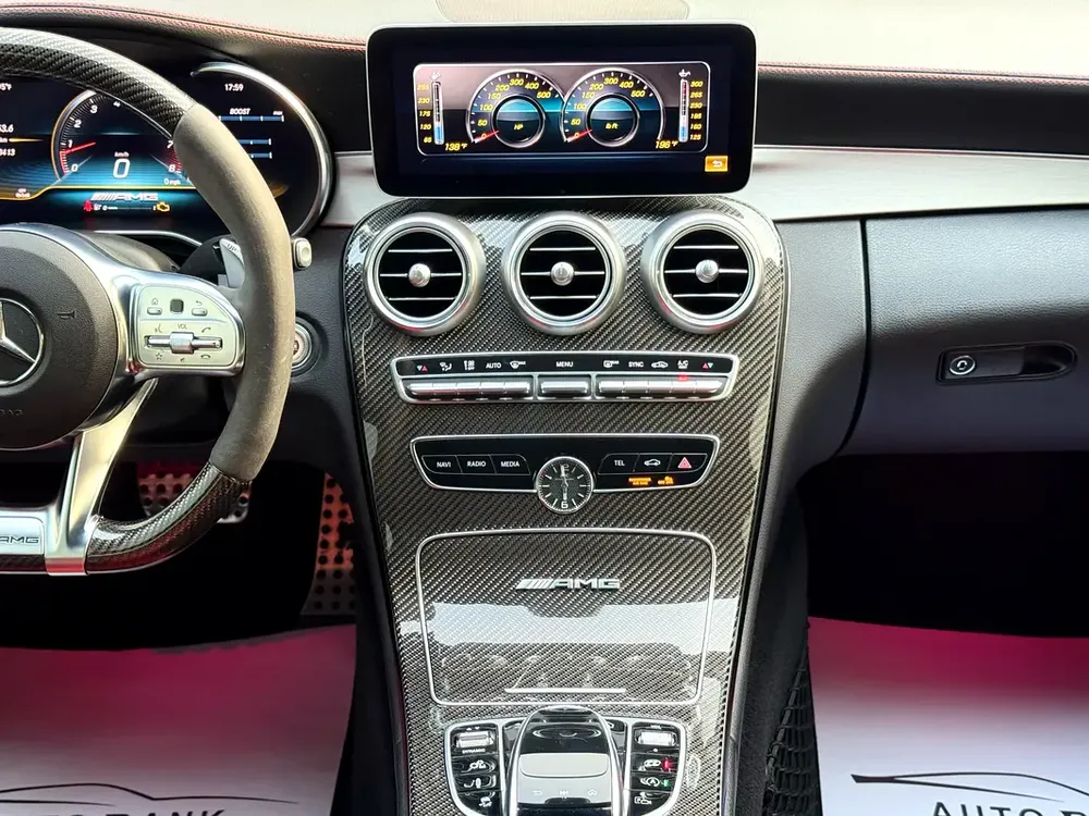 MERCEDES C63 - MODEL 2020 - NO ACCIDENT NO PAINT - Image 9