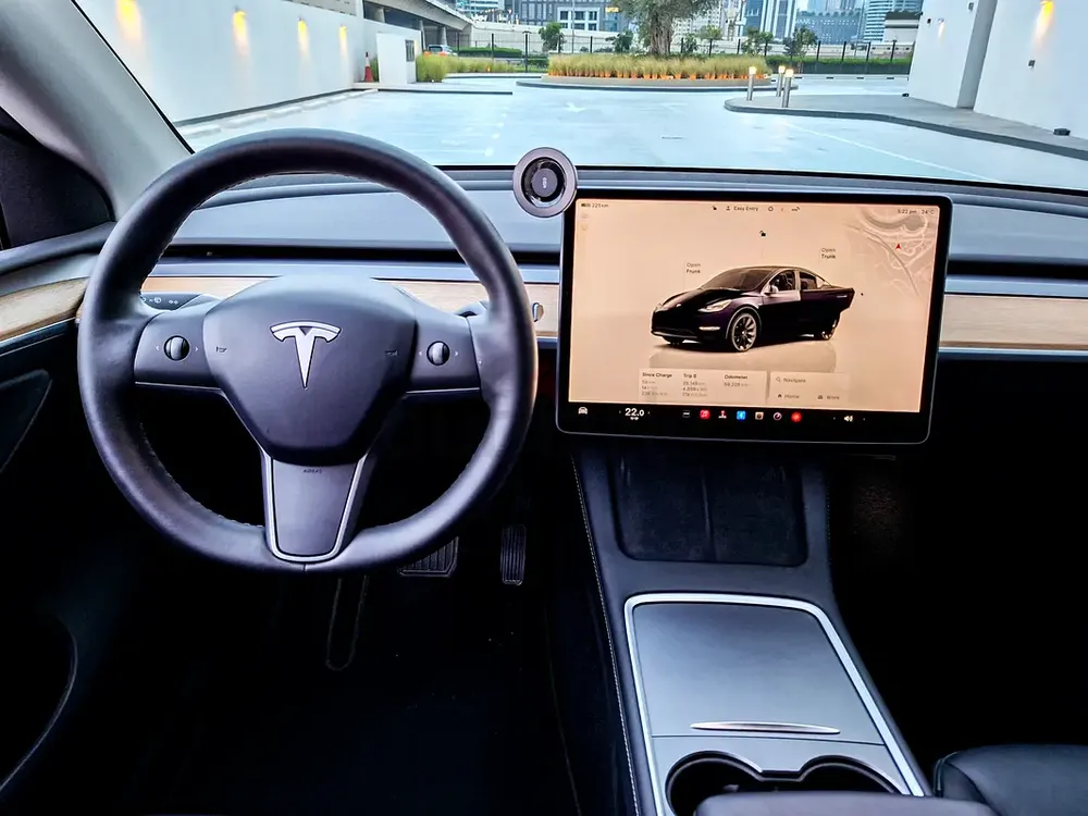 AED 1657/month | 2022 Tesla Model Y Long Range | GCC Specs | Ref#409071 - Image 10