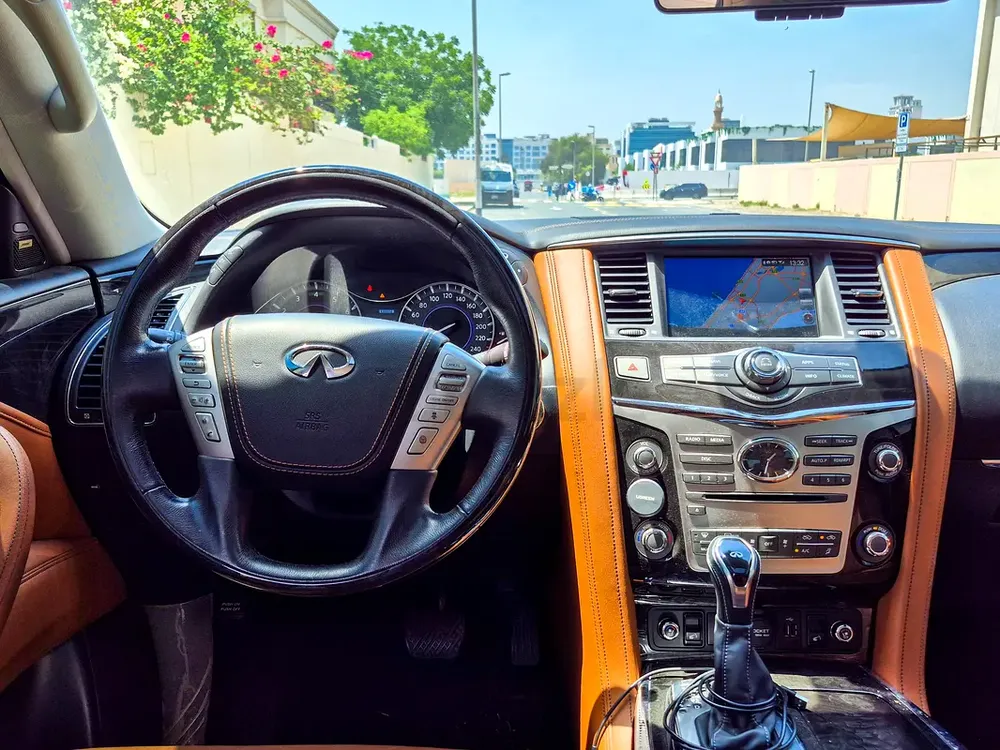AED 2128/month | 2020 Infiniti QX80  | GCC Specs | Ref#461604 - Image 10