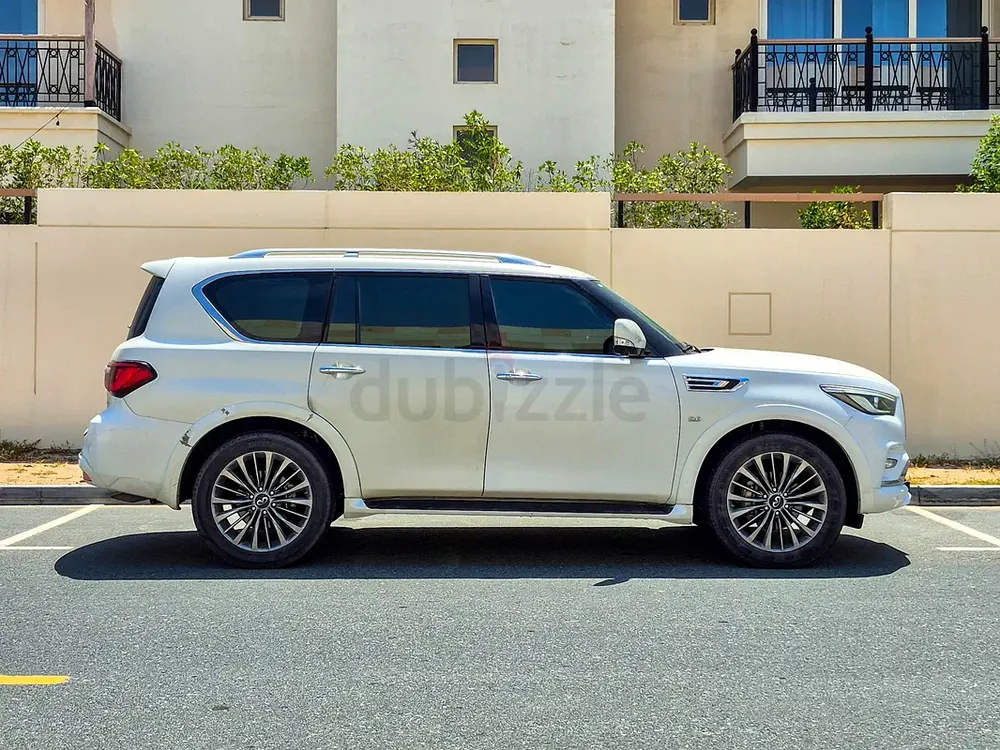 AED 2128/month | 2020 Infiniti QX80  | GCC Specs | Ref#461604 - Image 4