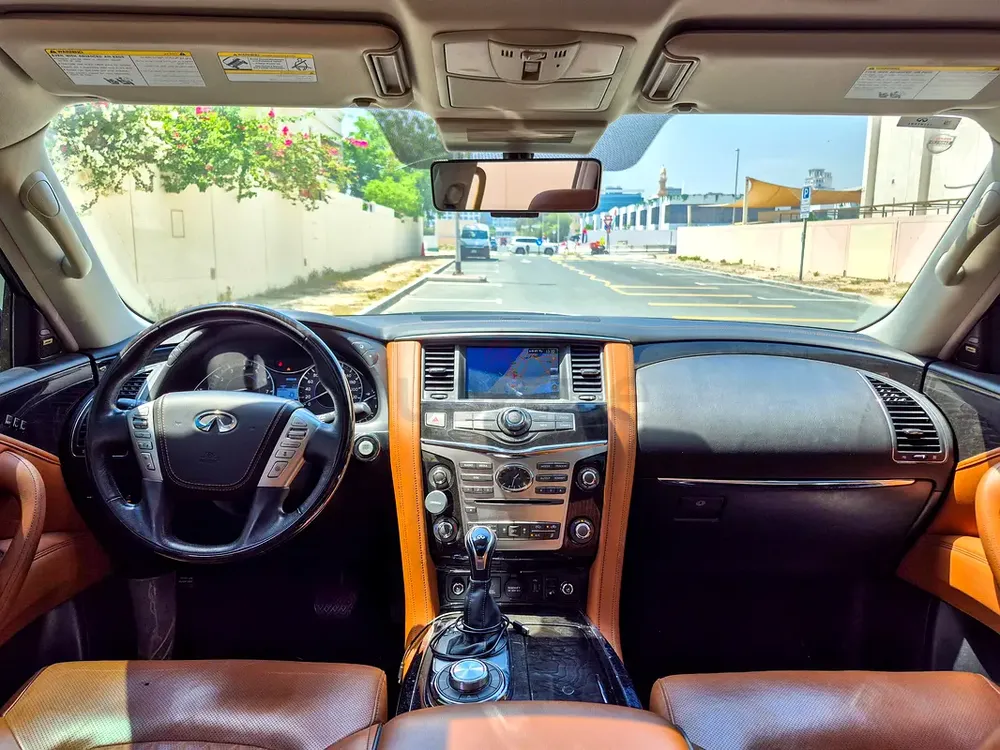AED 2128/month | 2020 Infiniti QX80  | GCC Specs | Ref#461604 - Image 9