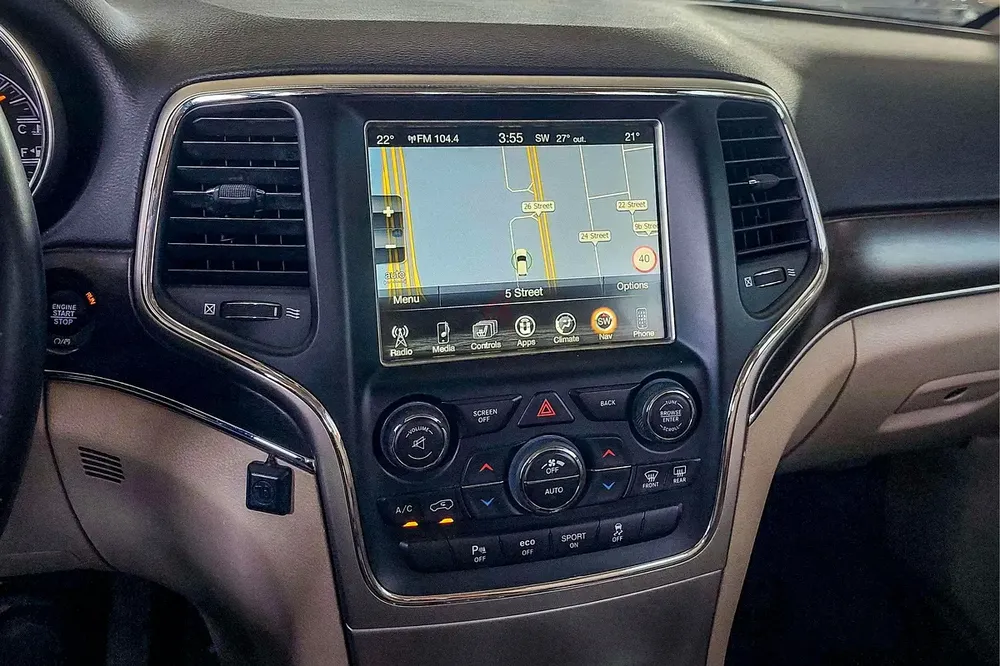 AED 1132/month | 2017 Jeep Grand Cherokee  | GCC Specs | Ref#453010 - Image 14