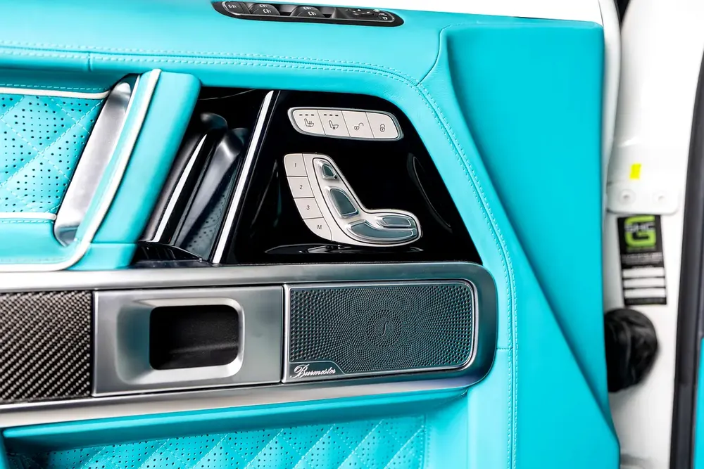 Mercedes Benz G63 AMG-800 Brabus Kit-Tiffany Blue Interior-Exclusive Order-Low Mileage - Image 13