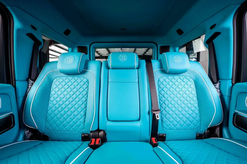 Mercedes Benz G63 AMG-800 Brabus Kit-Tiffany Blue Interior-Exclusive Order-Low Mileage - Image 18