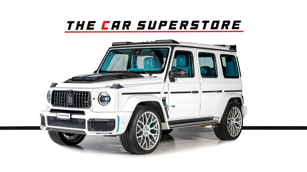 Mercedes Benz G63 AMG-800 Brabus Kit-Tiffany Blue Interior-Exclusive Order-Low Mileage - Image 4
