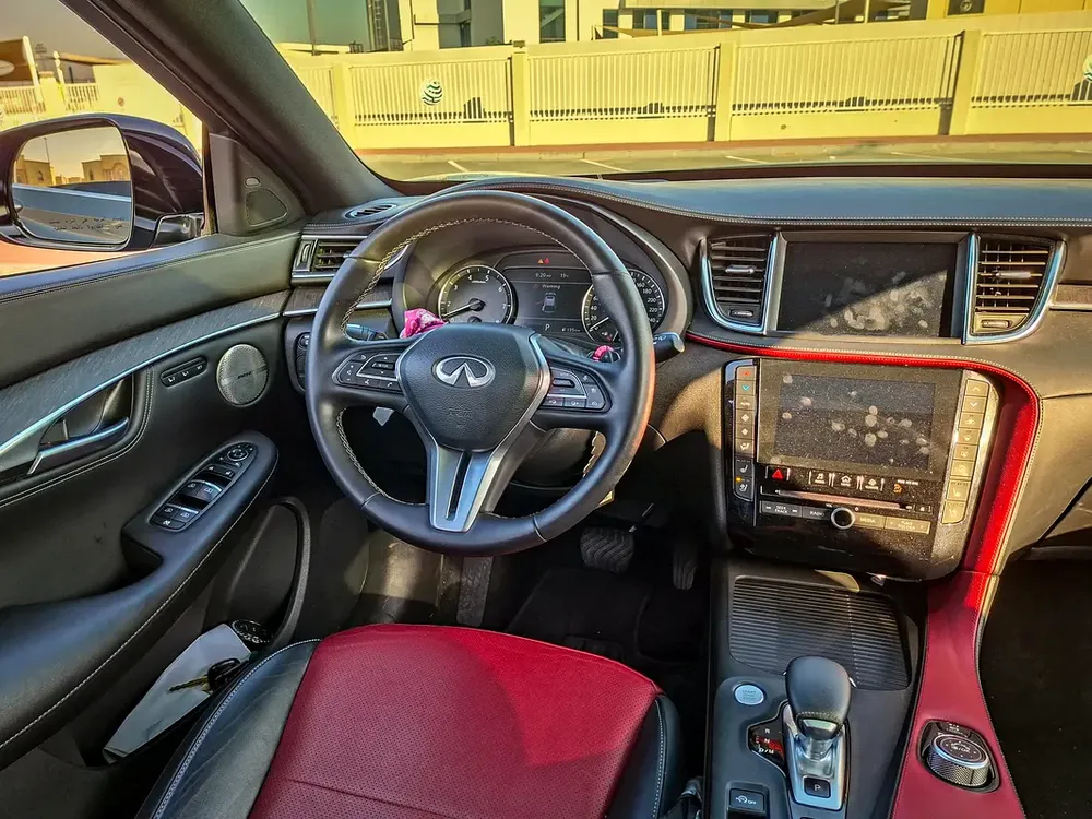 AED 2553/month | 2024 Infiniti QX55  | GCC Specs | Ref#412359 - Image 10