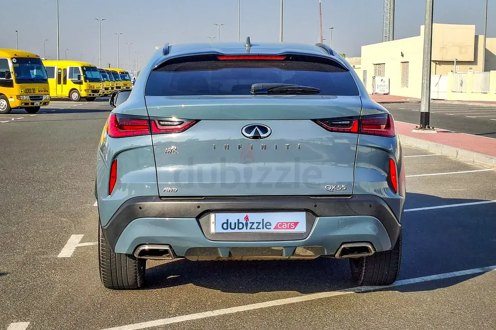 AED 2553/month | 2024 Infiniti QX55  | GCC Specs | Ref#412359 - Image 7