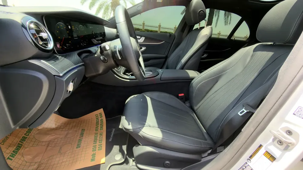 🔥 MERCEDES E350 AMG 2022 🔥 Ultra Low Mileage — Only 10,000 Miles 100% Genuine Factory Airbags Engi - Image 12