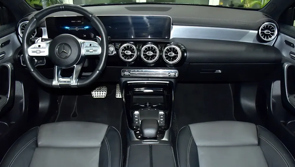 AED 1,412 EMi for 5Yrs | Mercedes Benz A35 AMG ( 2020 Model ) in Black Color Chinese Specs - Image 11