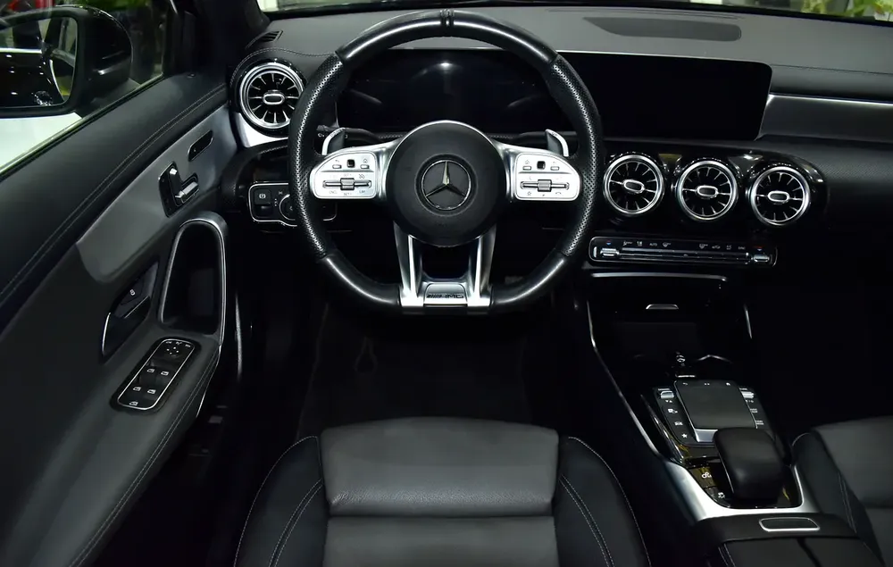 AED 1,412 EMi for 5Yrs | Mercedes Benz A35 AMG ( 2020 Model ) in Black Color Chinese Specs - Image 12