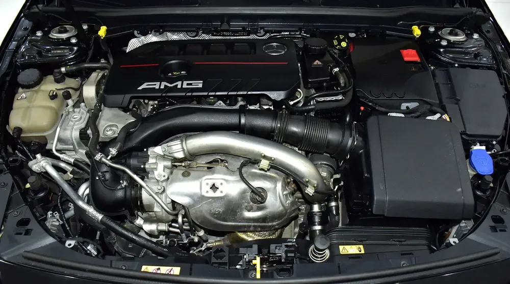 AED 1,412 EMi for 5Yrs | Mercedes Benz A35 AMG ( 2020 Model ) in Black Color Chinese Specs - Image 18