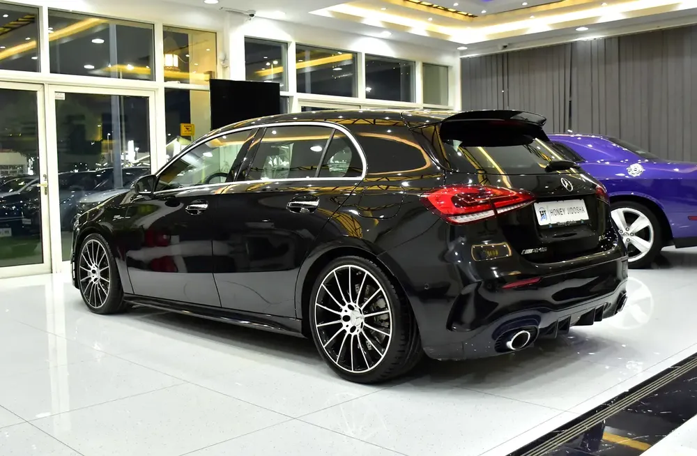 AED 1,412 EMi for 5Yrs | Mercedes Benz A35 AMG ( 2020 Model ) in Black Color Chinese Specs - Image 6