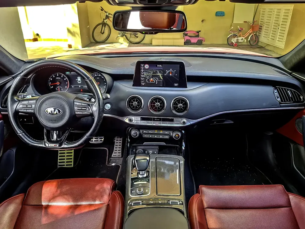 AED 892/month | 2020 Kia Stinger  | GCC Specs | Ref#464689 - Image 9