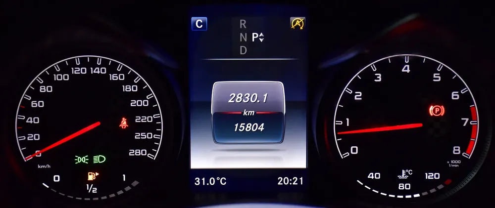 EXCELLENT DEAL for our Mercedes Benz C450 4Matic ( 2016 Model ) in Black Color GCC Specs - Image 11