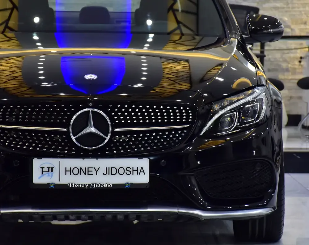 EXCELLENT DEAL for our Mercedes Benz C450 4Matic ( 2016 Model ) in Black Color GCC Specs - Image 4