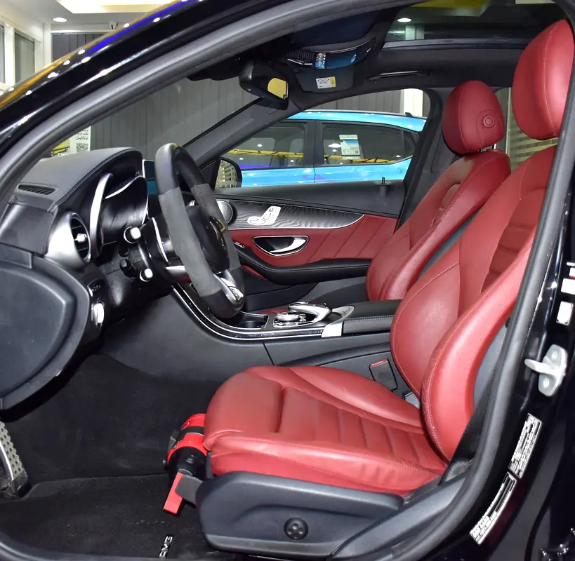 EXCELLENT DEAL for our Mercedes Benz C450 4Matic ( 2016 Model ) in Black Color GCC Specs - Image 8