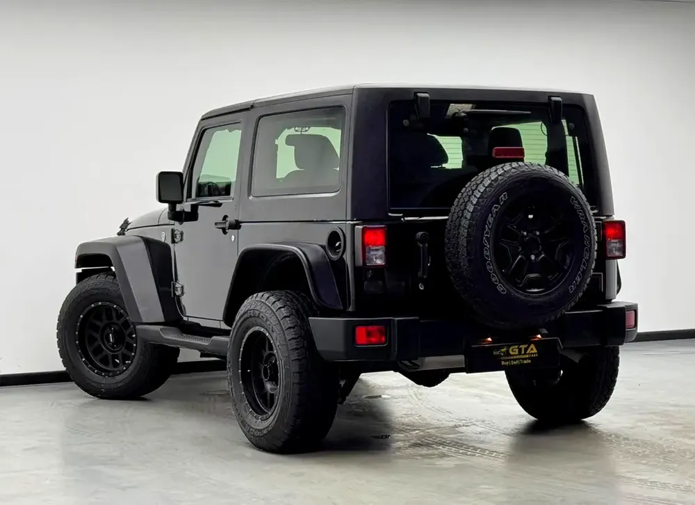 2017 Jeep Wrangler Willys Wheeler, Full Service History, Excellent Condition, GCC - Image 4