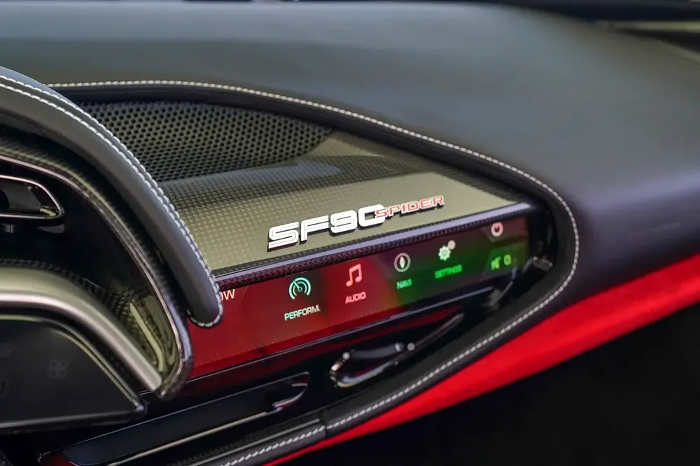 SERVICE CONTRACT TILL JULY 2030 | FULL CARBON INTERIOR AND EXTERIOR | SF90 SPIDER ASSETTO FIORANO - Image 14
